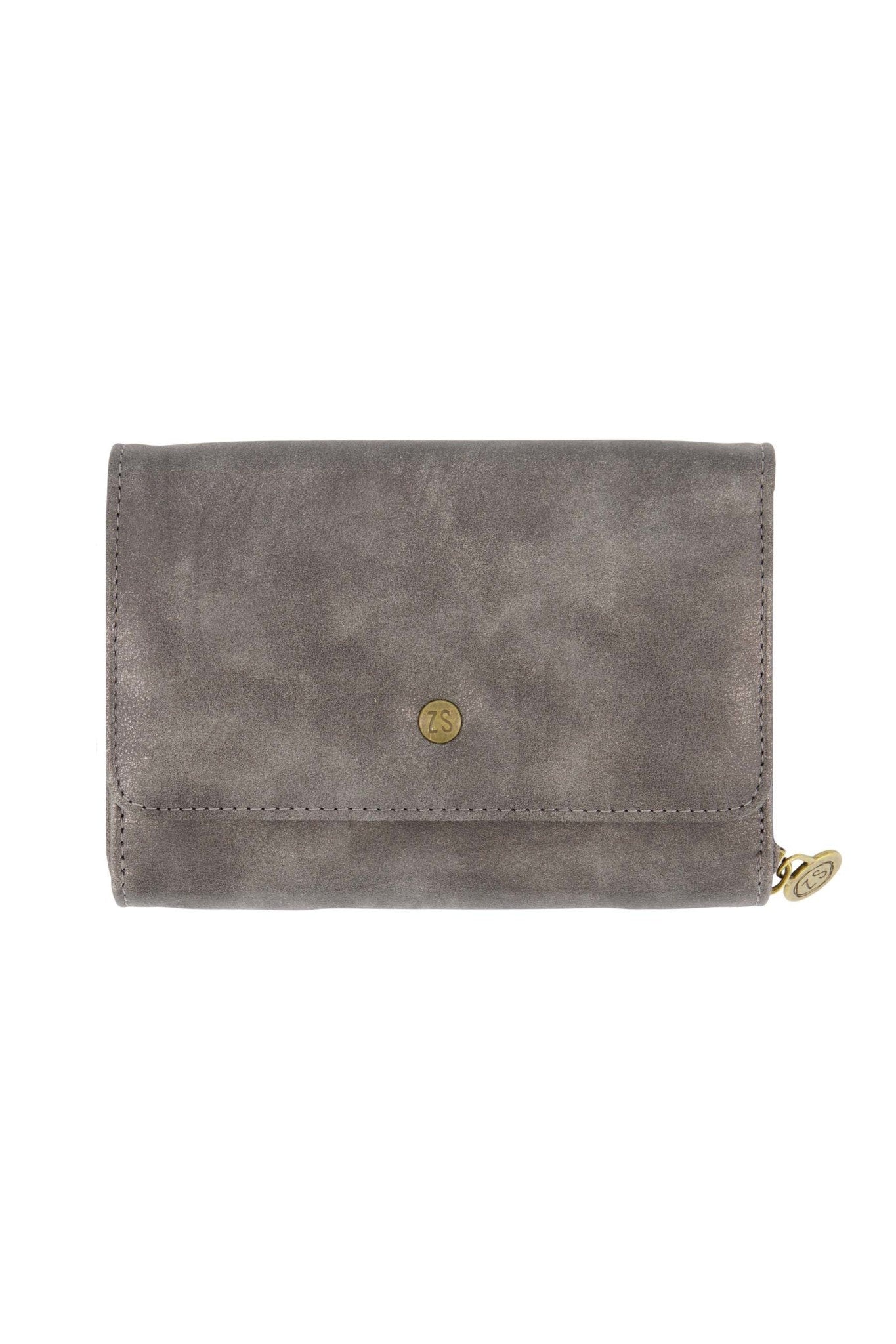 Zusss | Portemonnee hartje antraciet