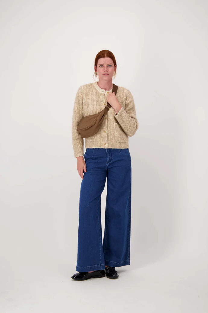 Zusss | Fanny pack nylon chocoladebruin