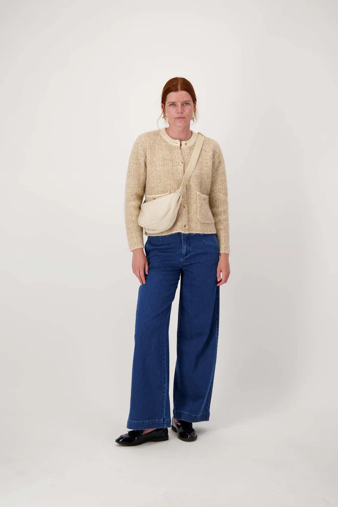 Zusss | Fanny pack nylon beige