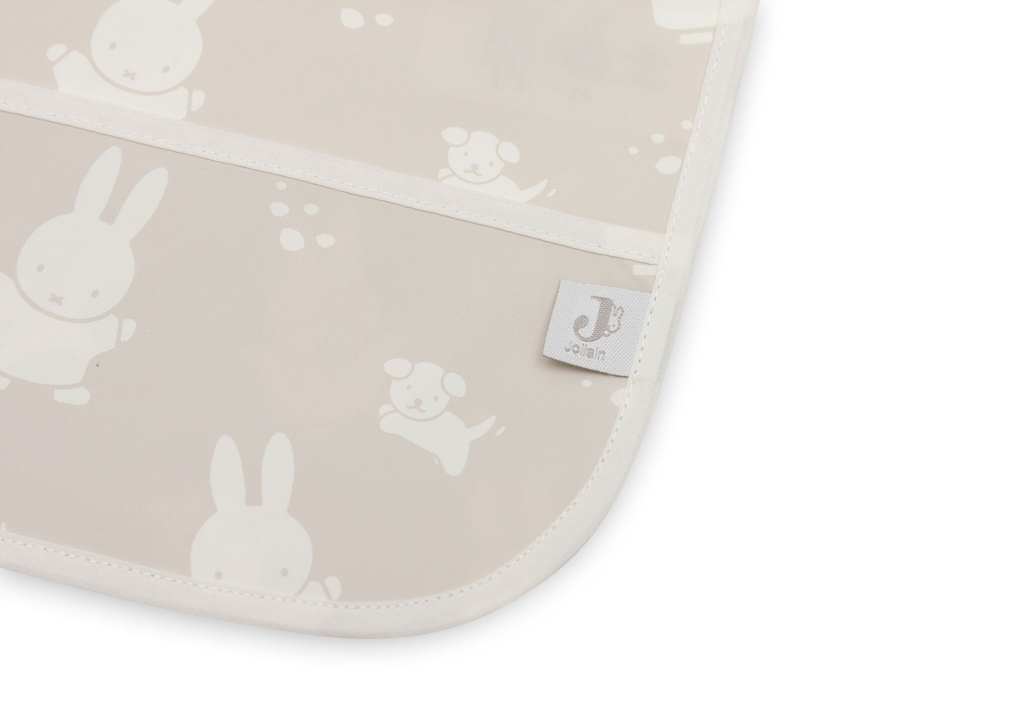 Jollein | Wasserdichte Latzhose mit Ärmeln, Miffy & Snuffy Nougat
