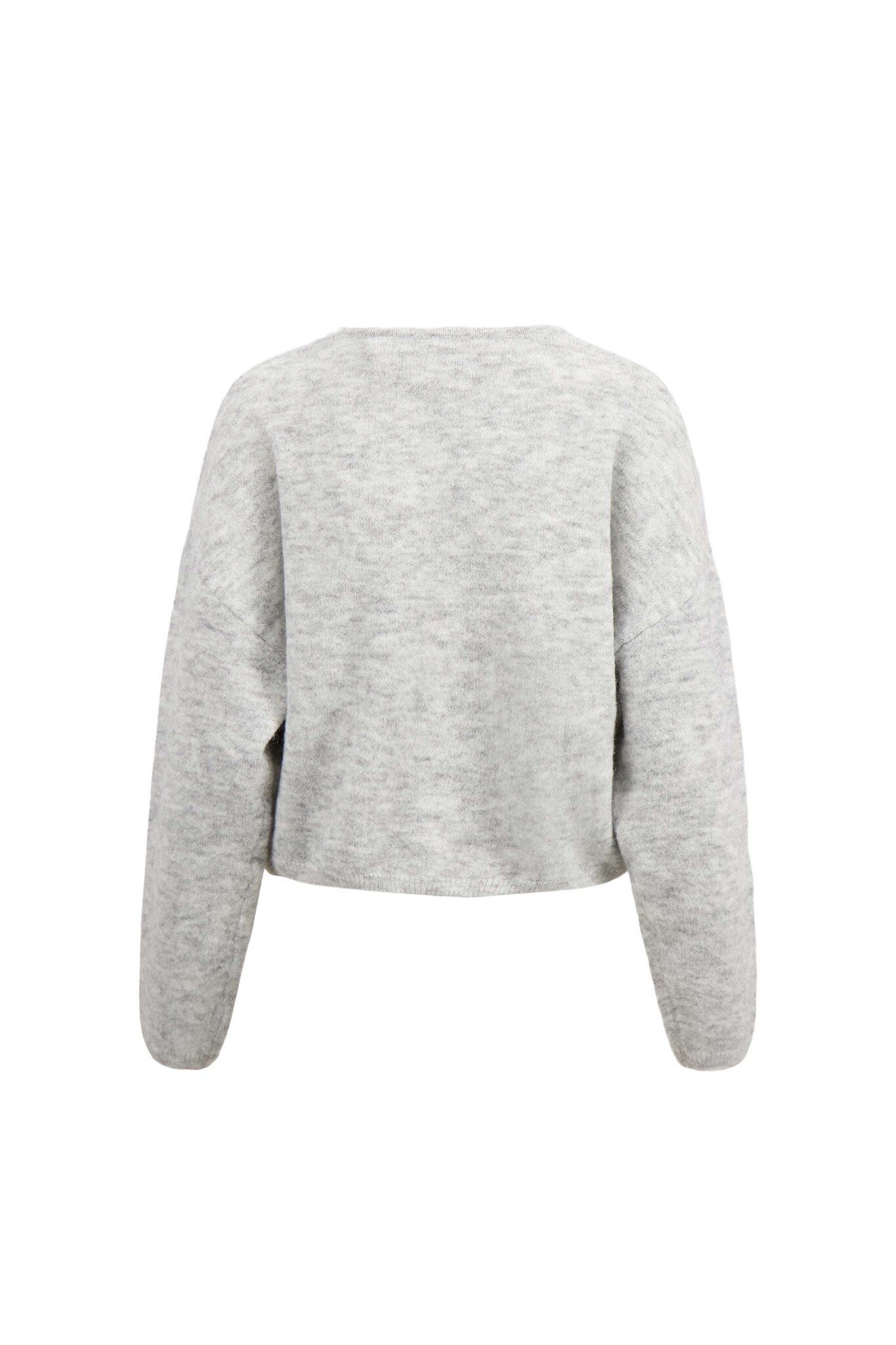 Zusss | Vestje basic middengrijs