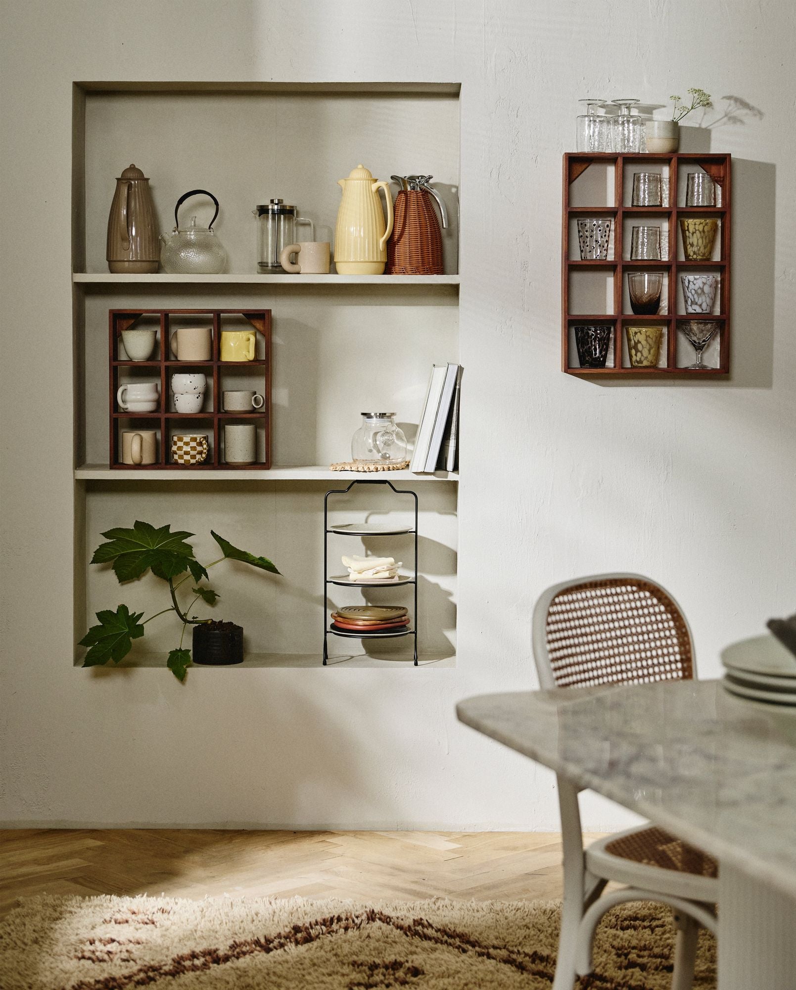 Nordal Ossa Vakkenkastje voor aan de wand