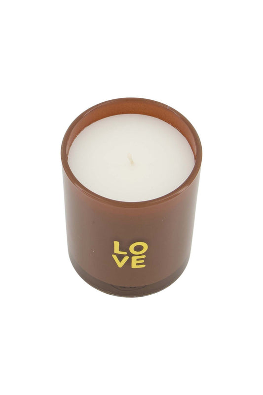 Zusss | Duftkerze im Glas in Schachtel, Farbe: Love Brown