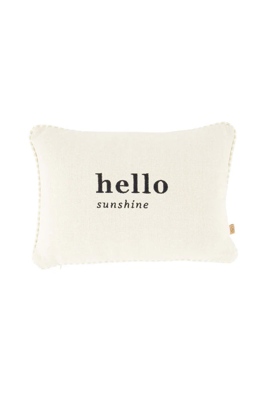 Zusss | Kussen hello sunshine gekleurde bies 35x25cm