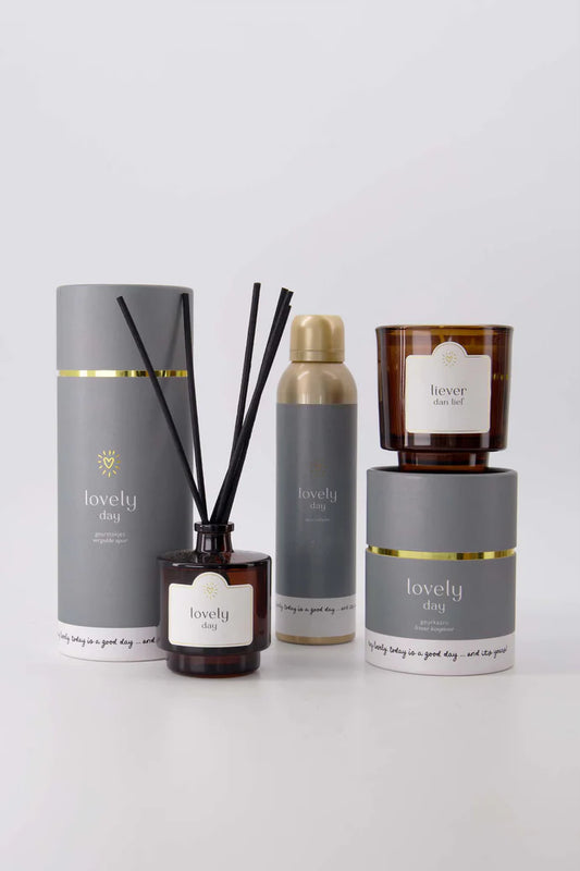 Zusss | Geurstokjes in koker Lovely day grijsblauw