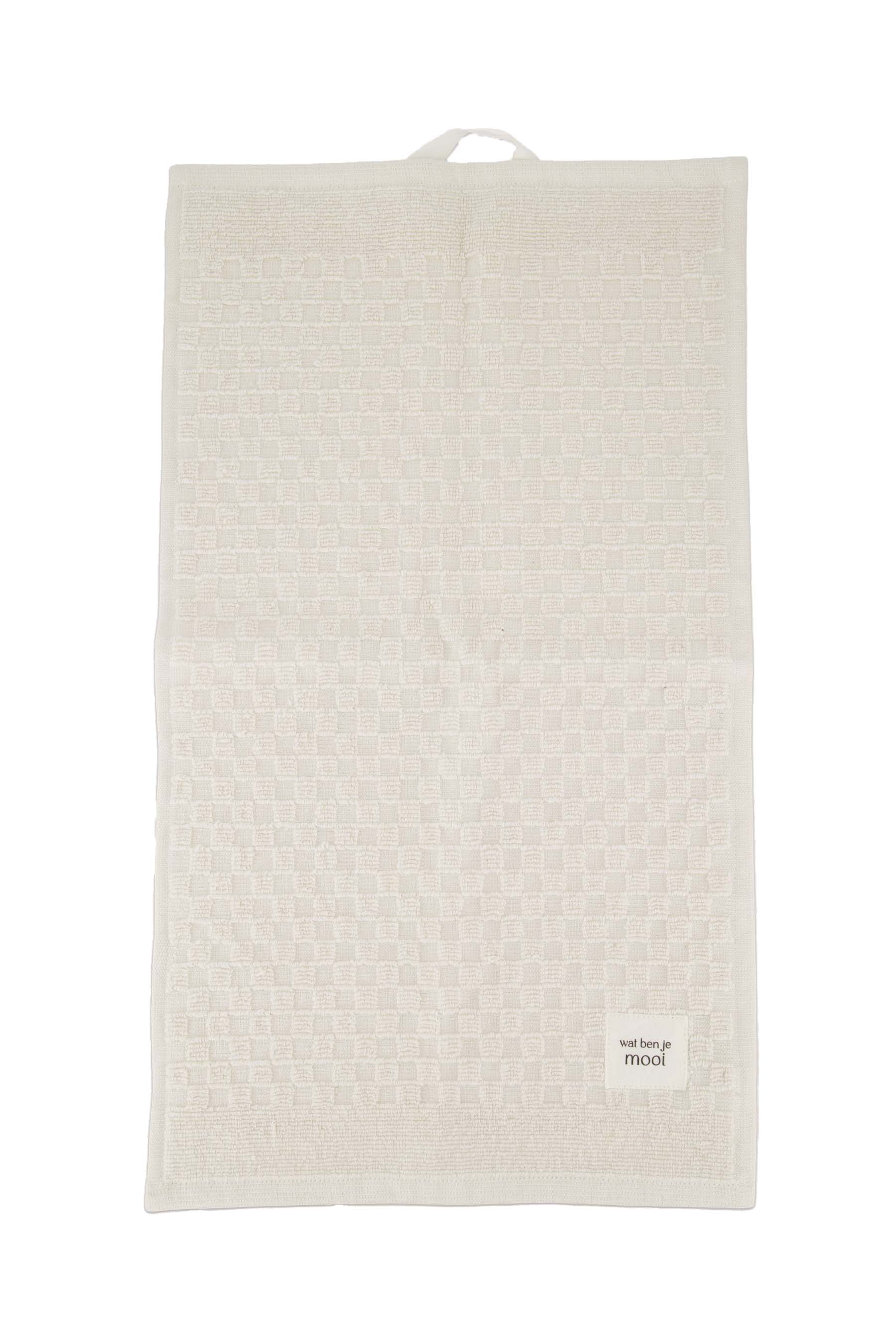 Zusss | Gastendoekje wat ben je mooi off white