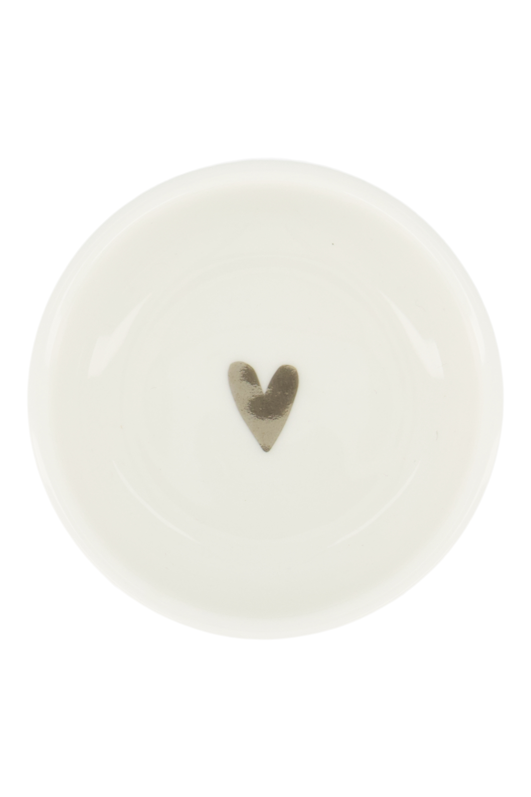 Zusss | Herzförmige Dipschale weiß/silber
