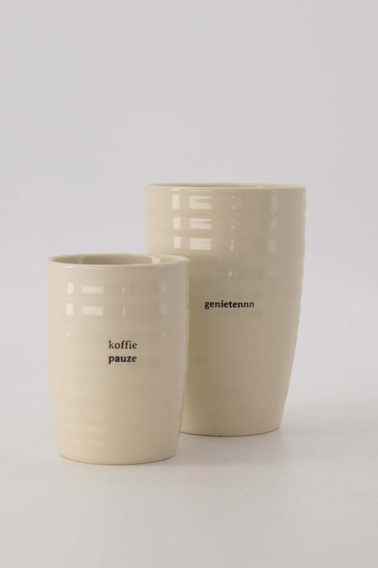Zusss | Koffiemok koffie pauze zand