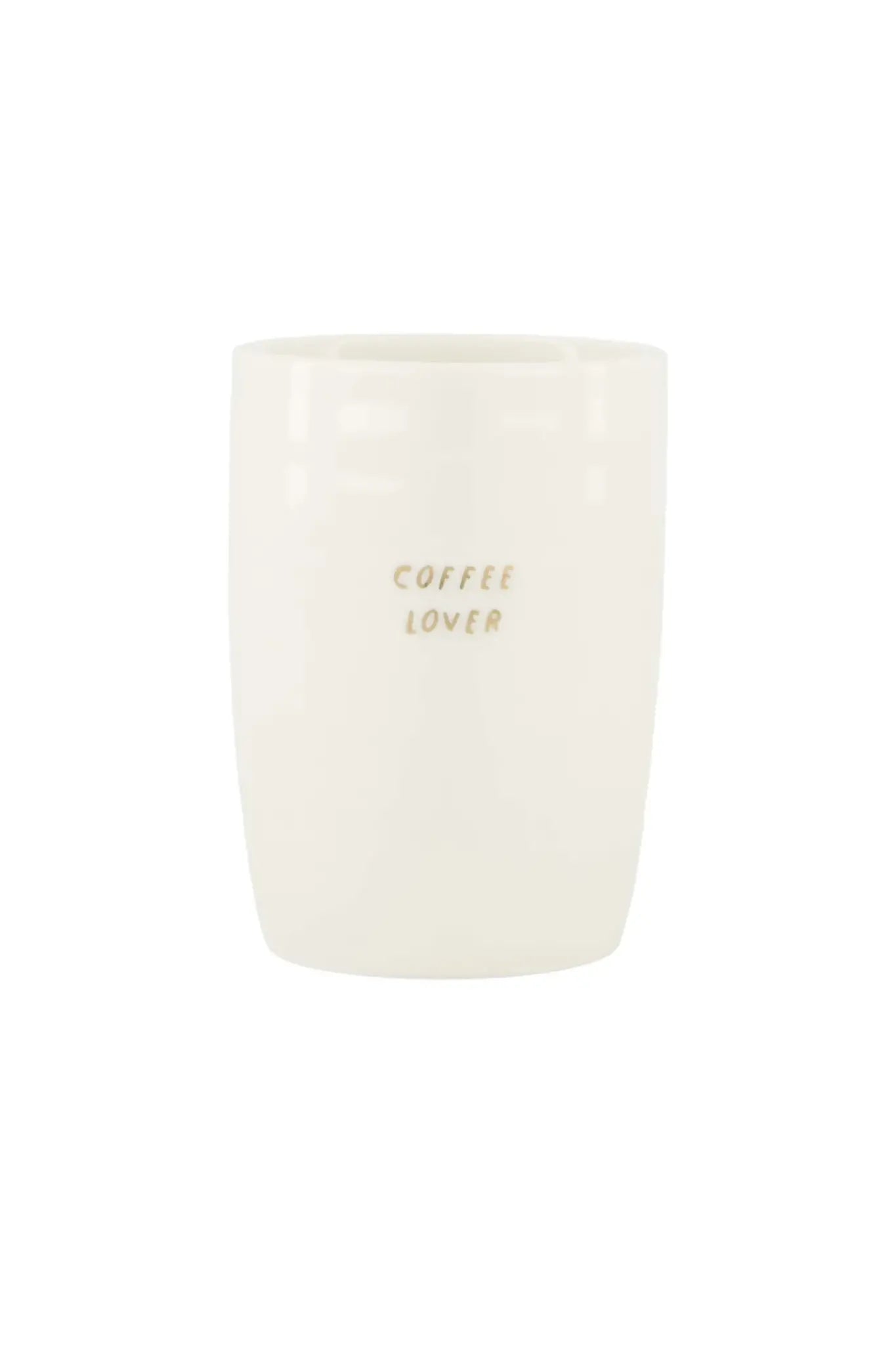 Zusss | Kaffeetasse für Kaffeeliebhaber (Gold)