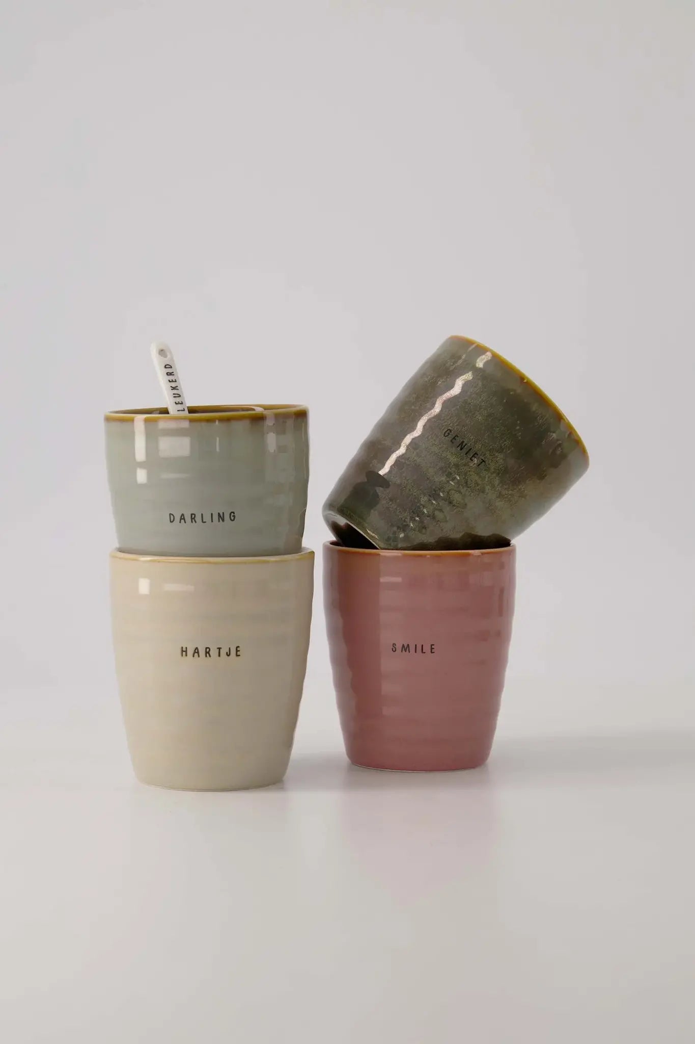 Zusss | Koffiemok geniet donkergroen