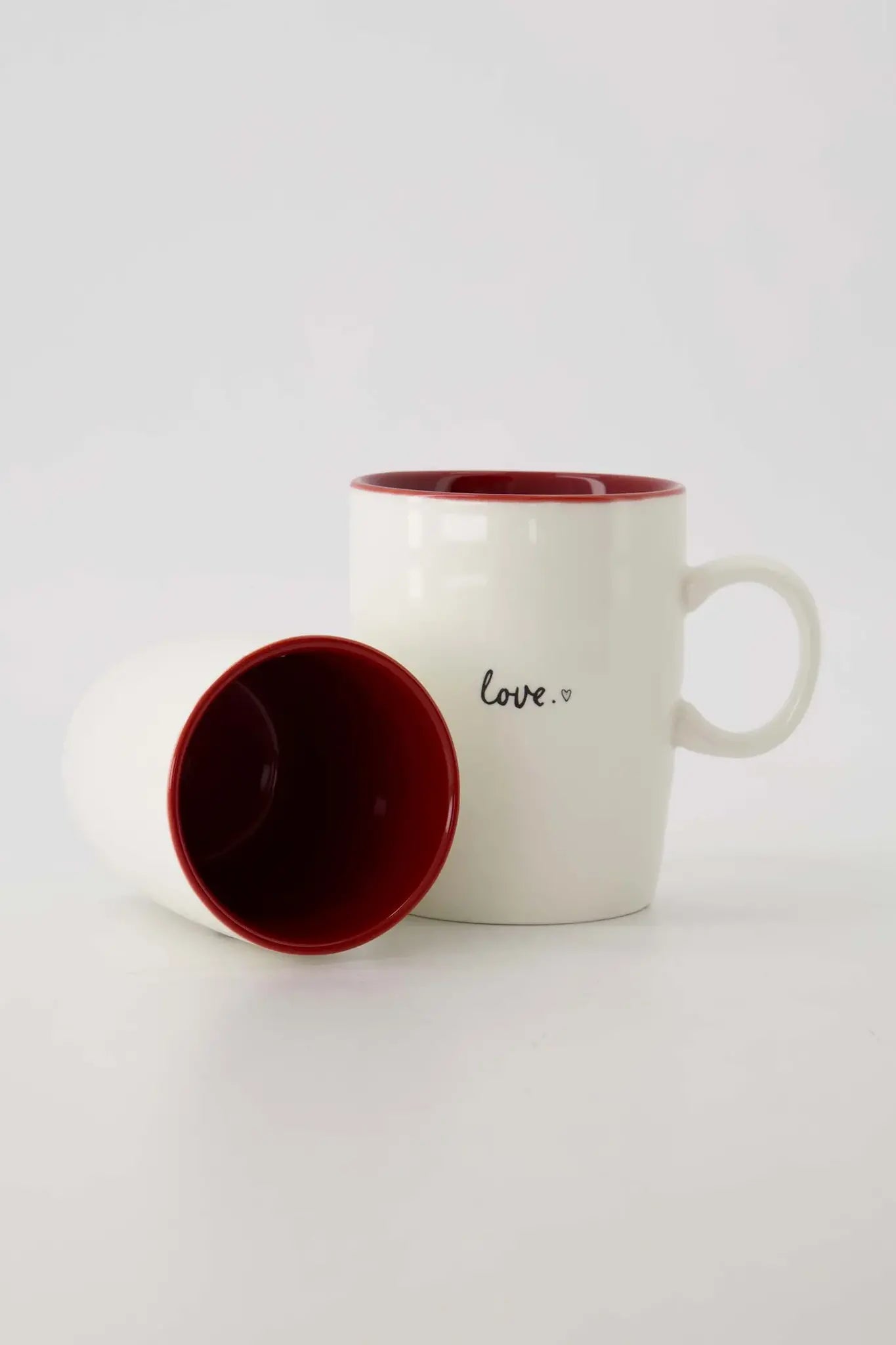 Zusss | Teetassenliebe Weiß/Rot/Schwarz