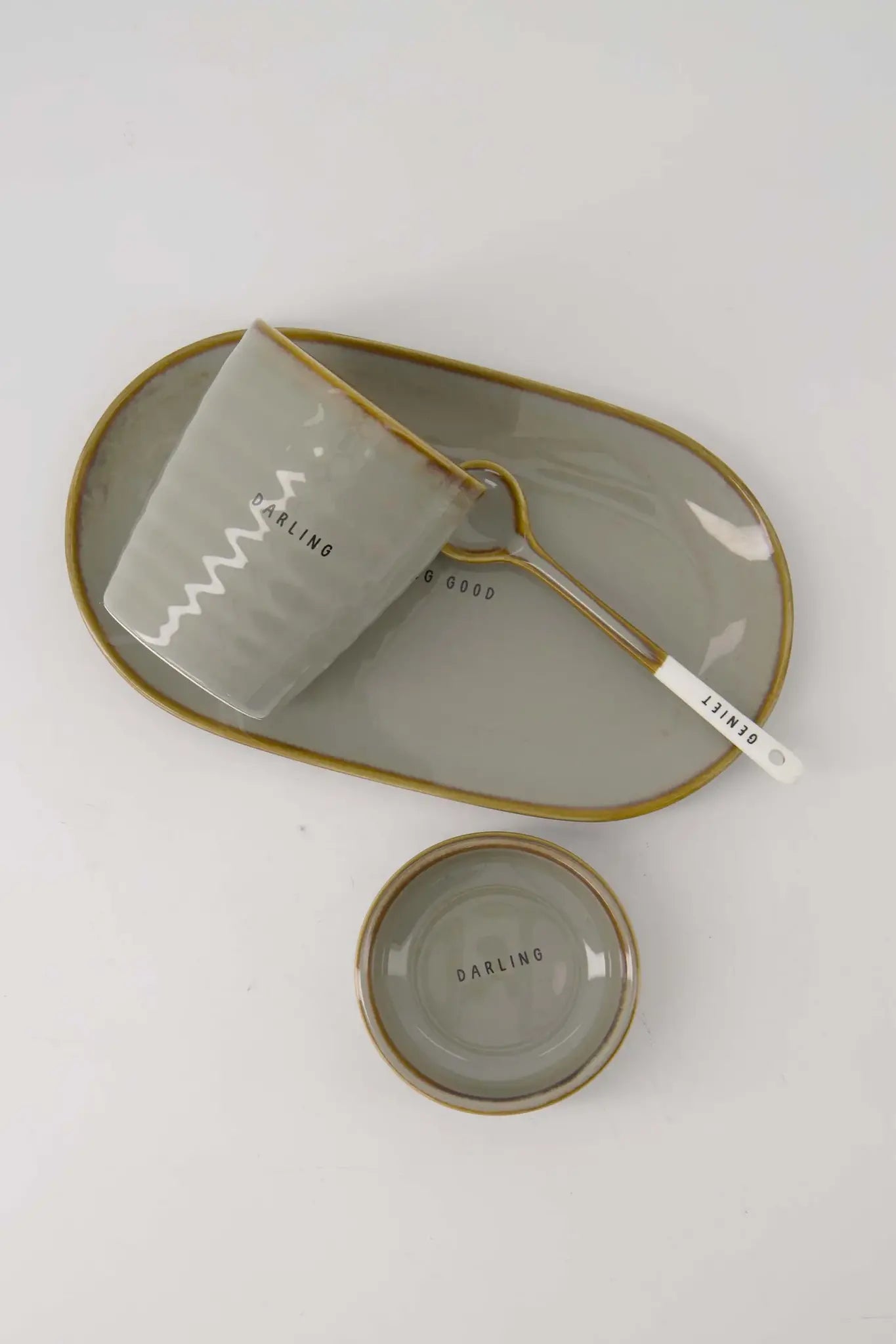 Zusss | Spoon genießt Weiß/Graublau