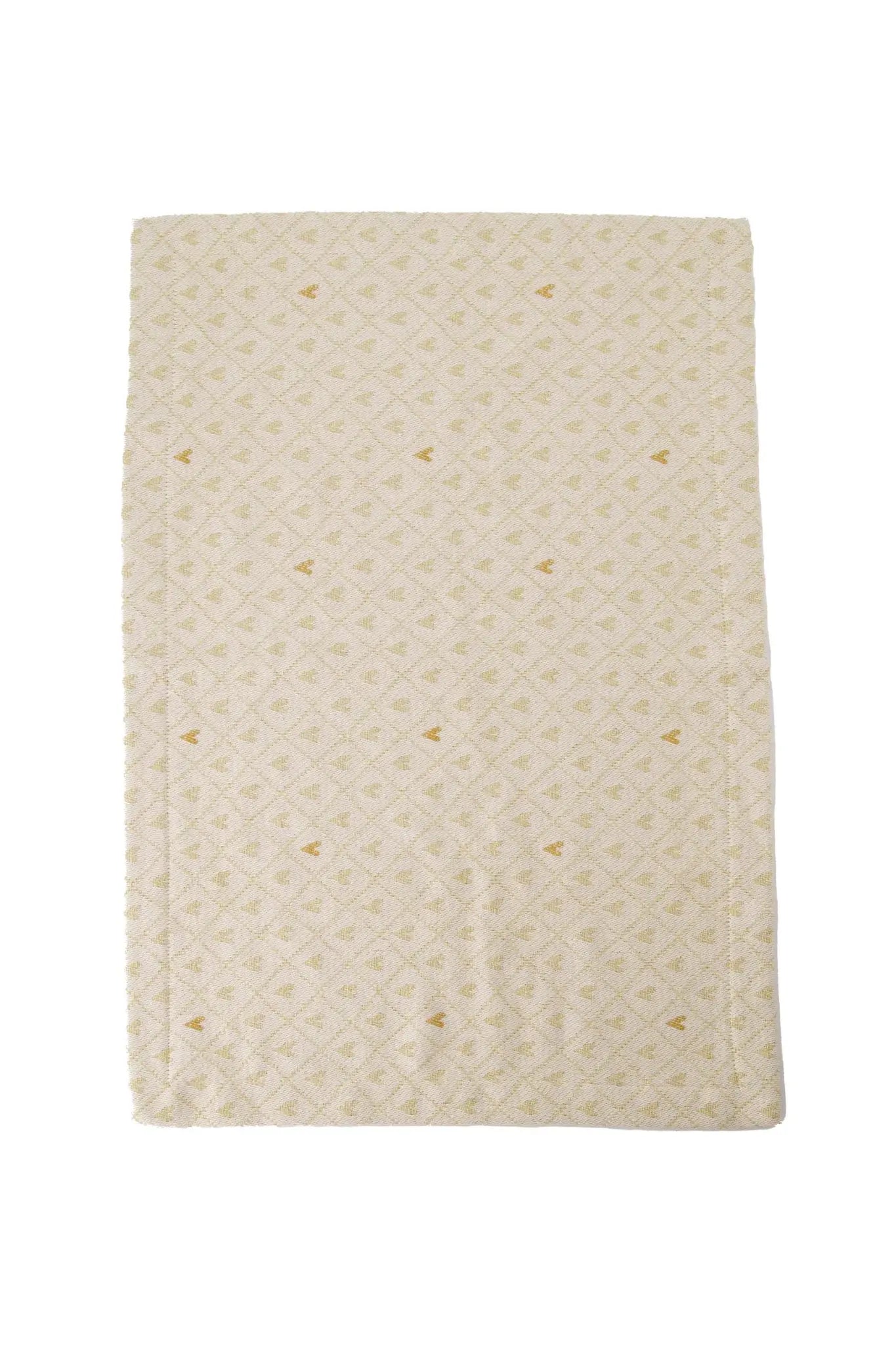 Zusss | Platzset Herzen Sand/Gold