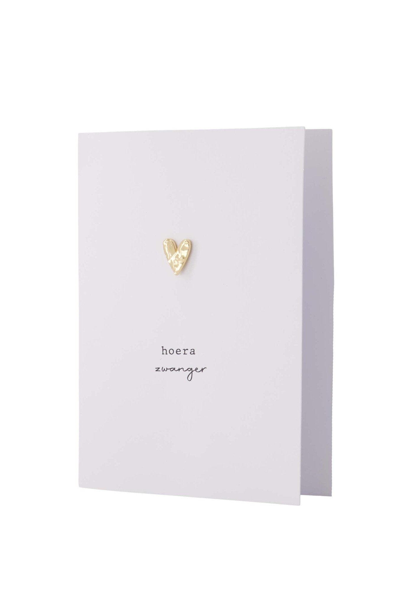 Zusss | Grußkartenbrosche Hurra schwanger