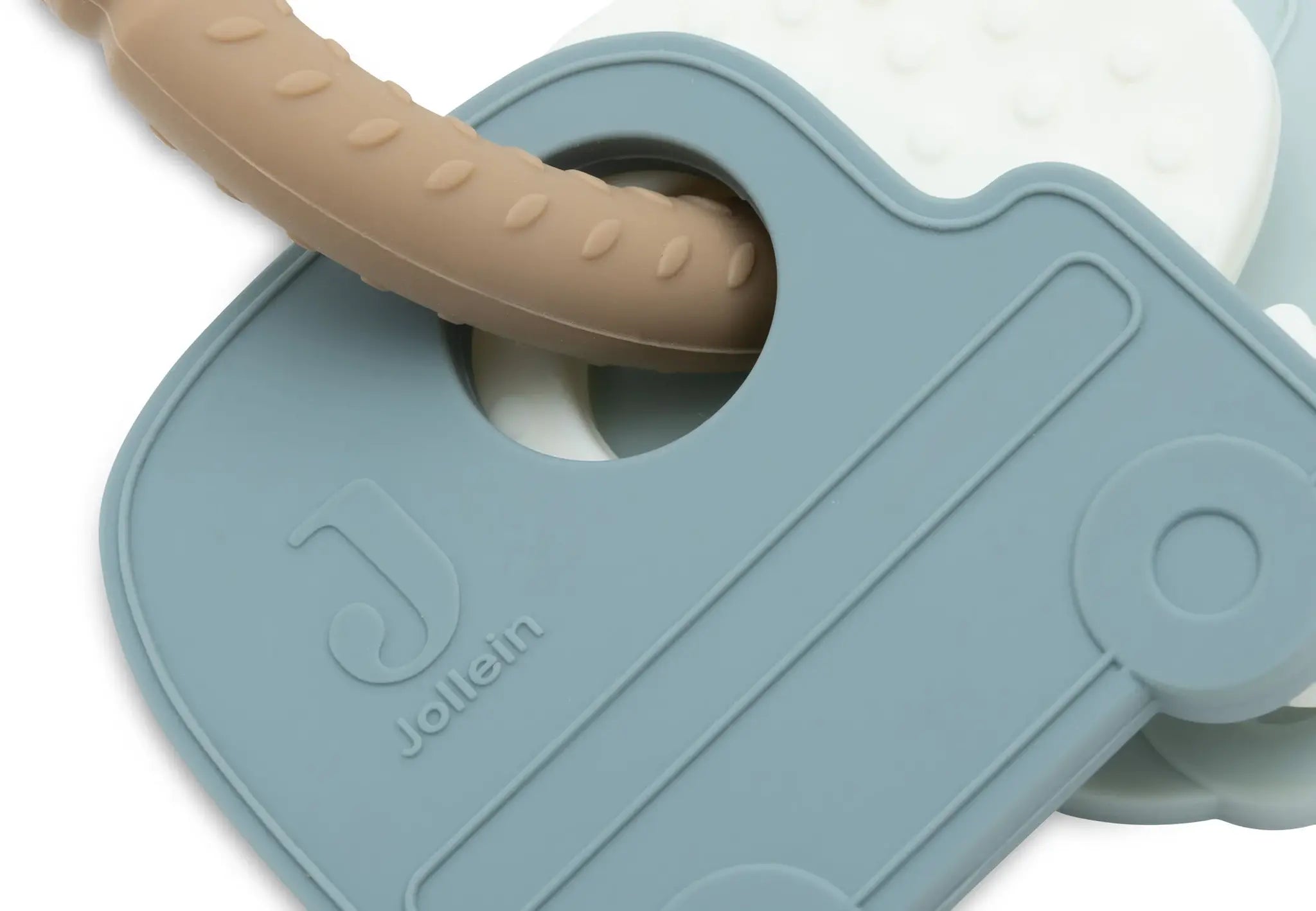 Jollein | Beißring-Schlüsselanhänger für unterwegs