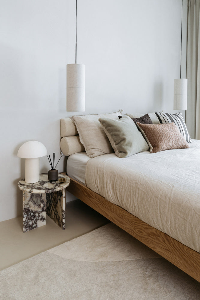 Studio Femme Home Wollen Vloerkleed Rose 200x290cm Beige