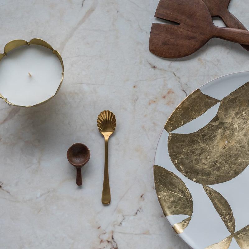 Urban Nature Culture Lepeltjes goud set van 4