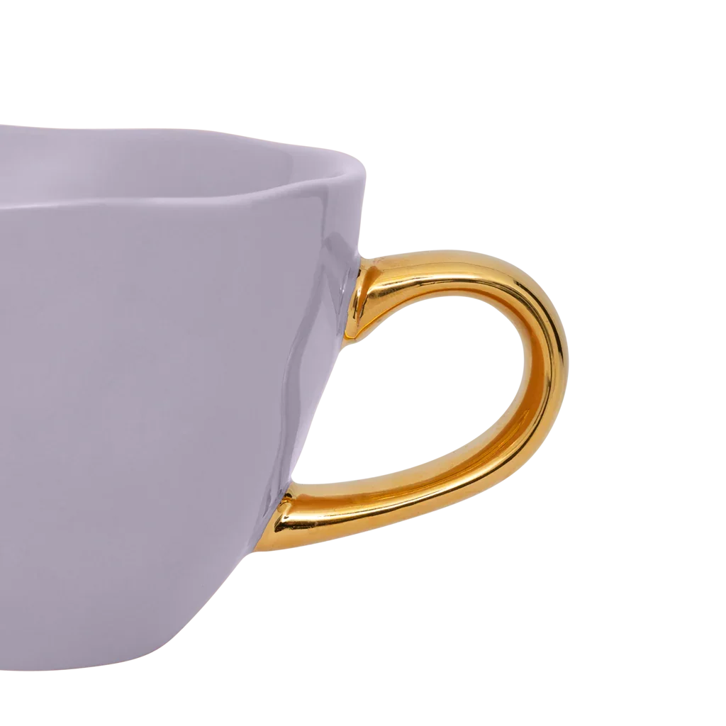 Urban Nature Culture Good Morning cup Cappuccino / Tea Ø11 cm Lila | set van 4