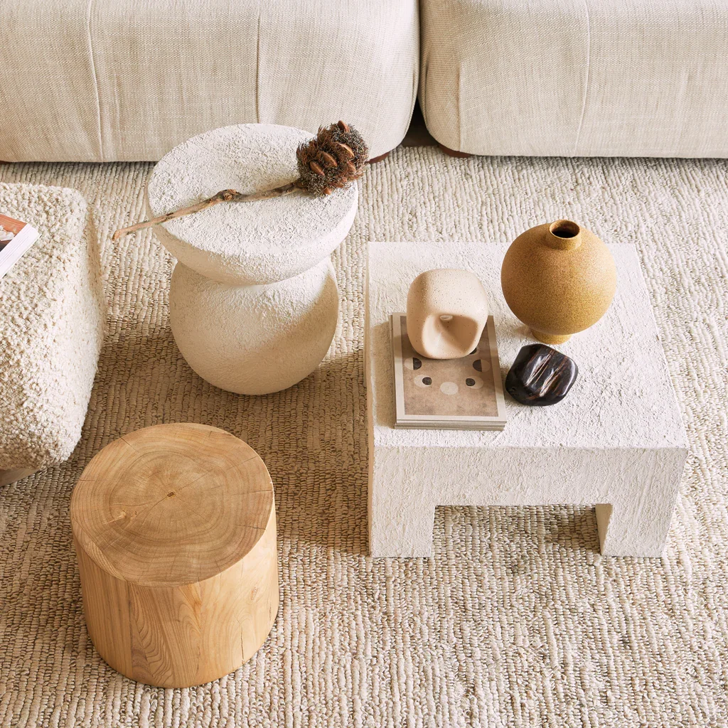 Urban Nature Culture Bijzettafel Umi offwhite