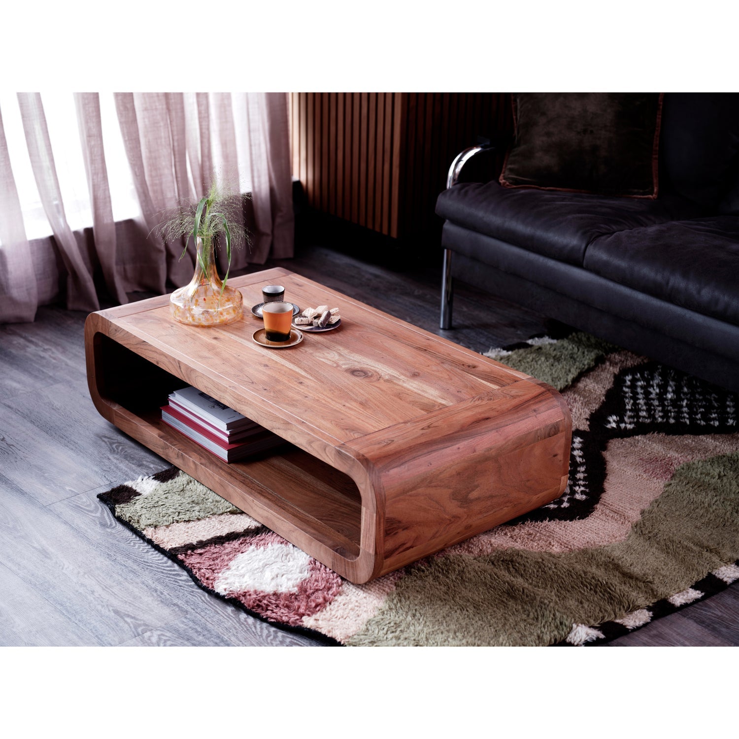 Woood Kin Salontafel Acaciahout Naturel