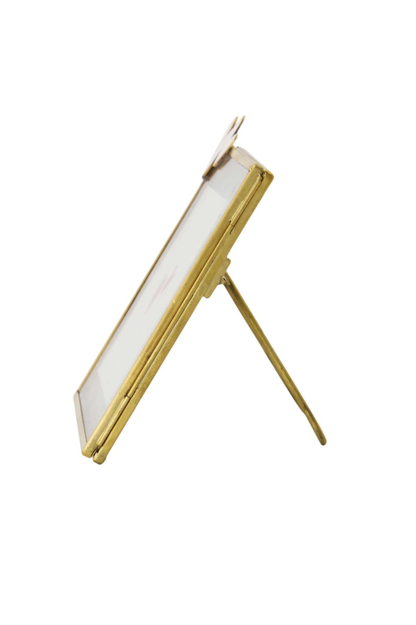 Zusss | Fotolijstje metaal hartjes wit/goud