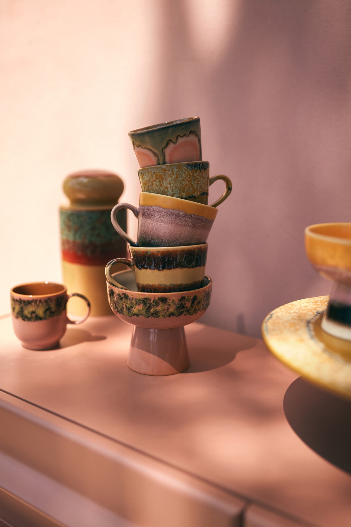 HK Living | 70's servies tapas bowl L lush