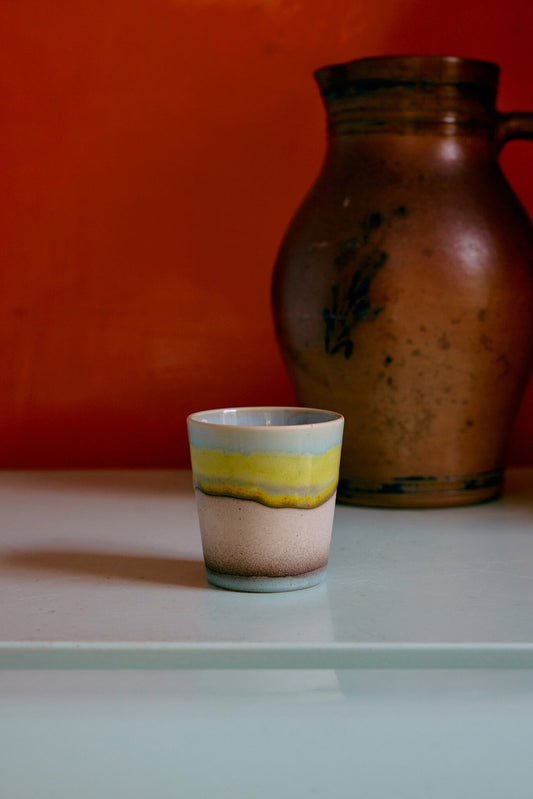 HK Living | 70's servies koffiekopje Glint