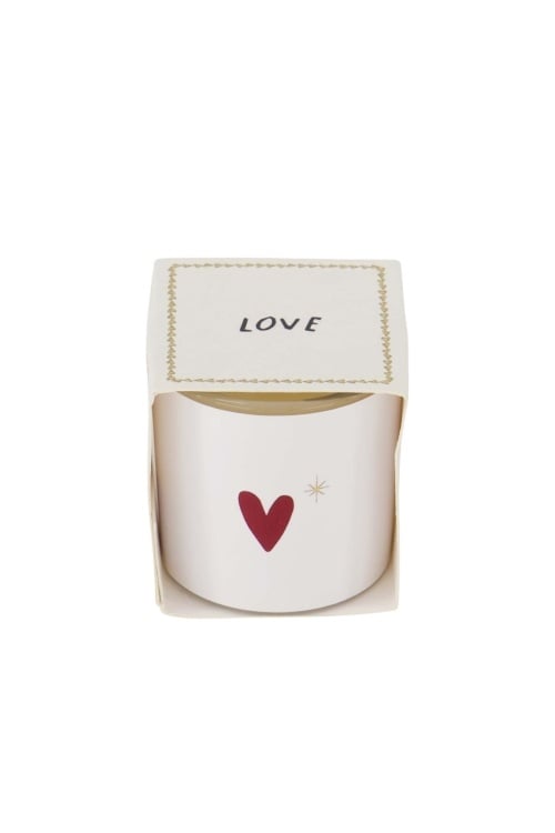Zusss | Geurkaarsje in wikkel hartje Love