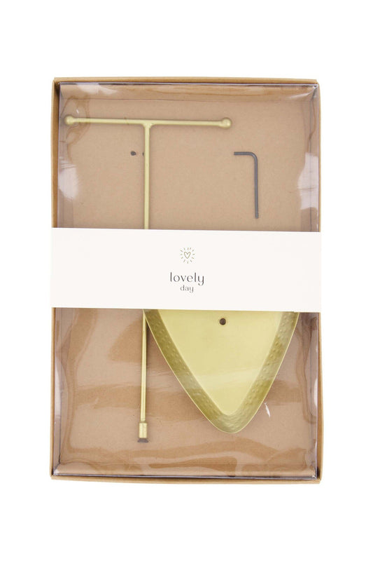 Zusss | Sieradenrekje metaal hartje goud