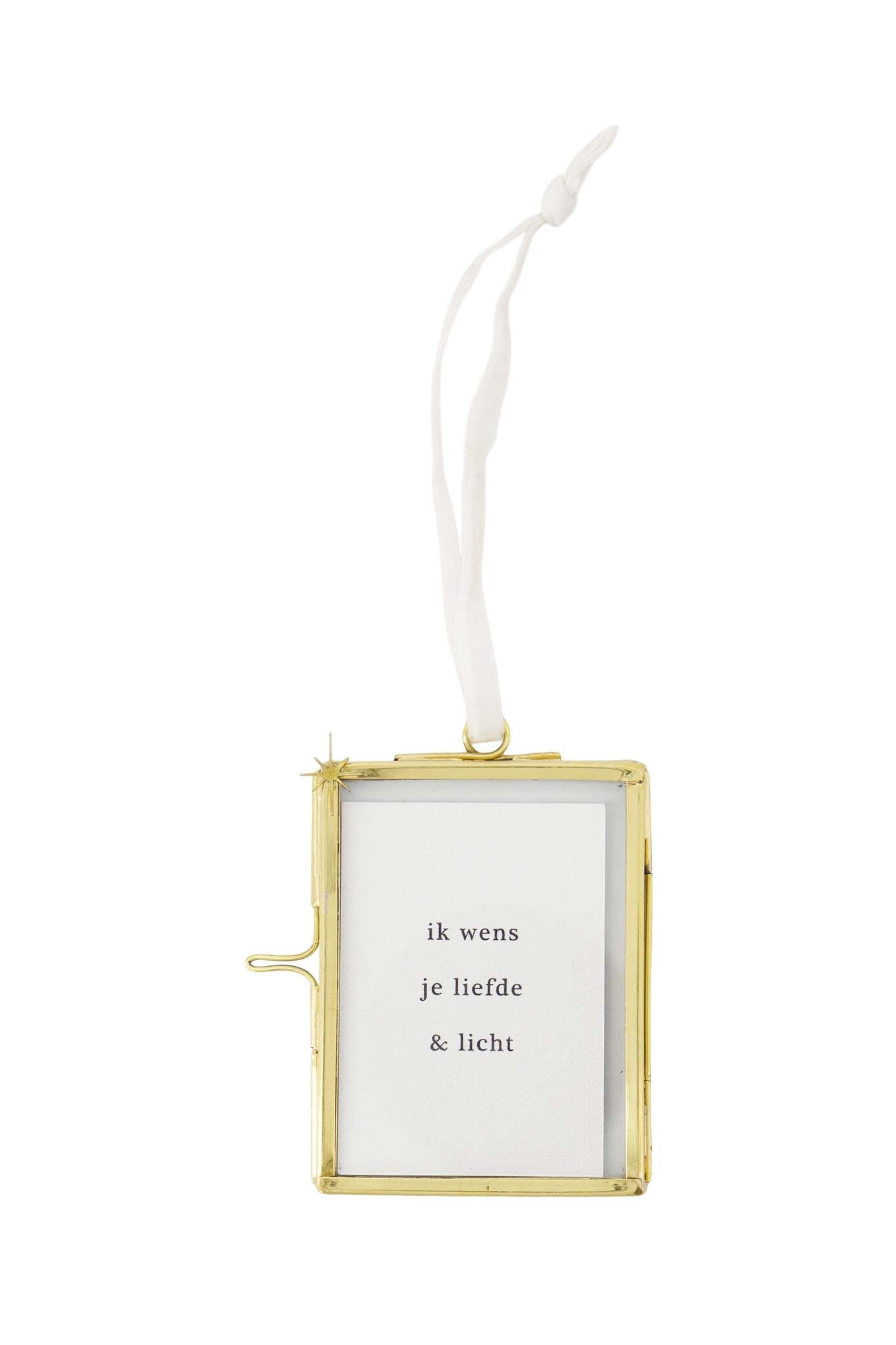 Zusss | Fotohanger Liefde & licht goud