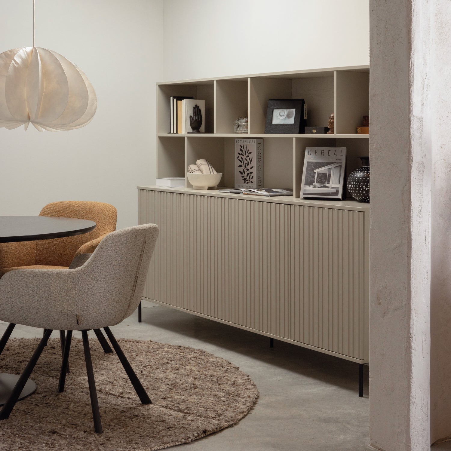 Woood New Gravure Dressoir 200cm grenen dust