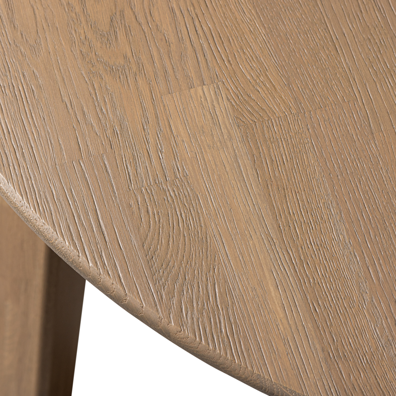 Woood Haarlem Eettafelpoot Eiken Pebble Grey - Set van 2