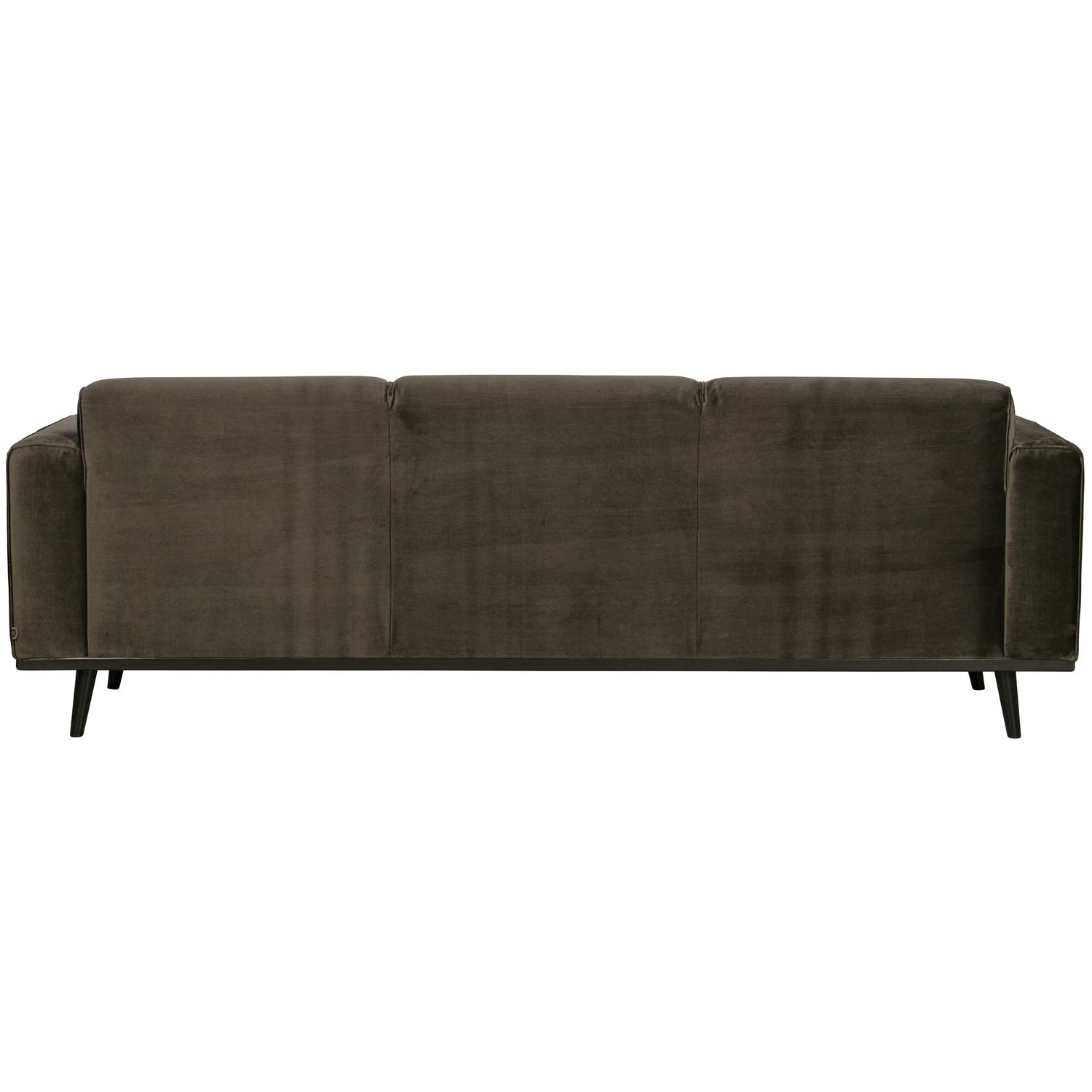 Woood Statement 3-Zits Bank 230cm Velvet Warmgroen