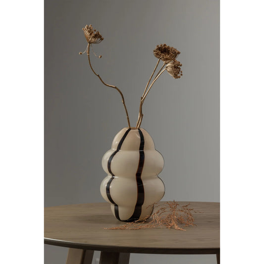 Woood | Vaas Kency glas met streep