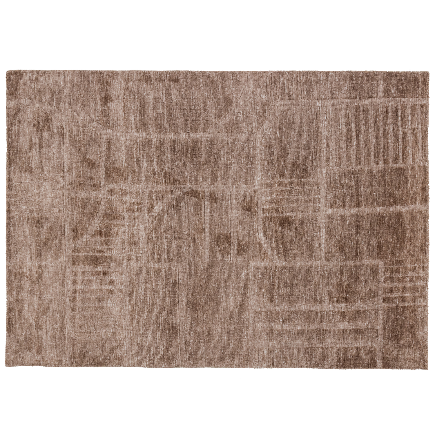 Woood Lovi Vloerkleed taupe