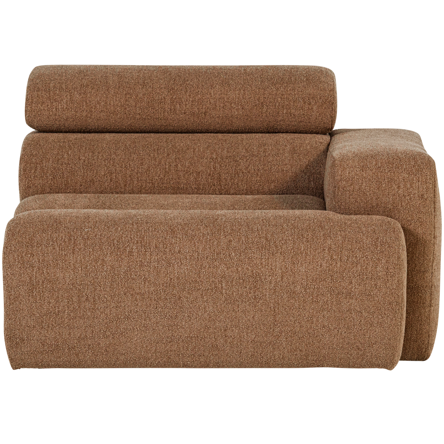 Woood Novi 1-Zits Element Arm Rechts Boucle Karamelbruin