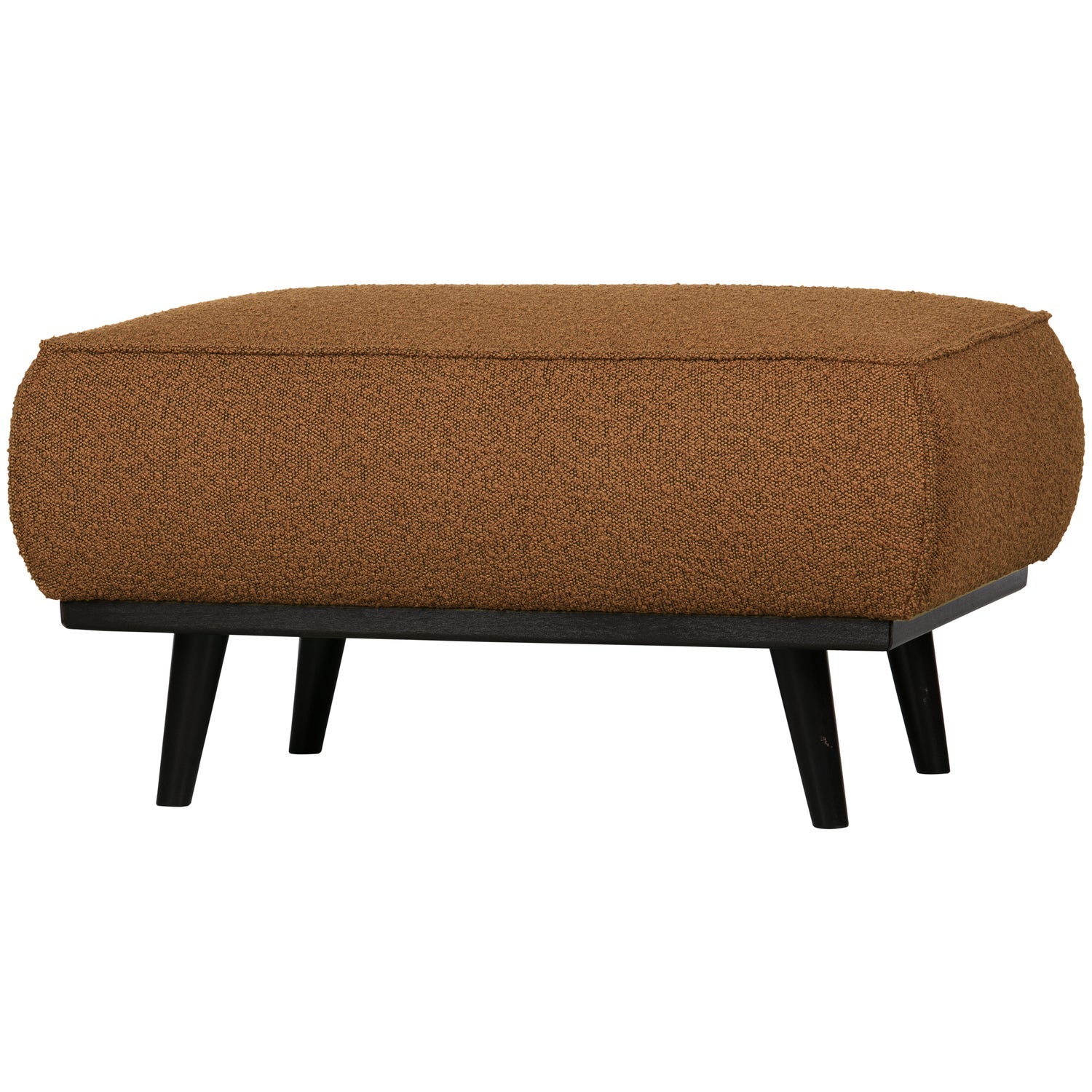 Woood Statement Hocker Boucle Butter
