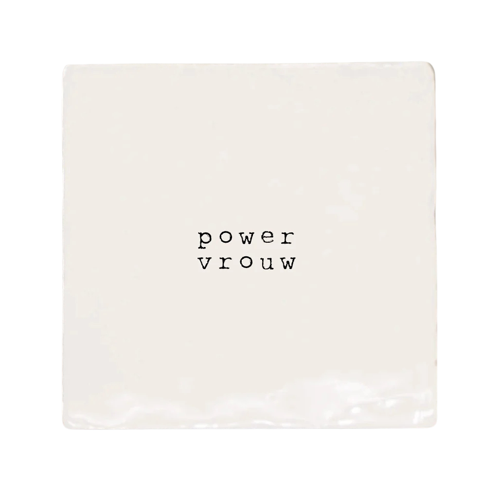 Label2X | Tegeltje Powervrouw