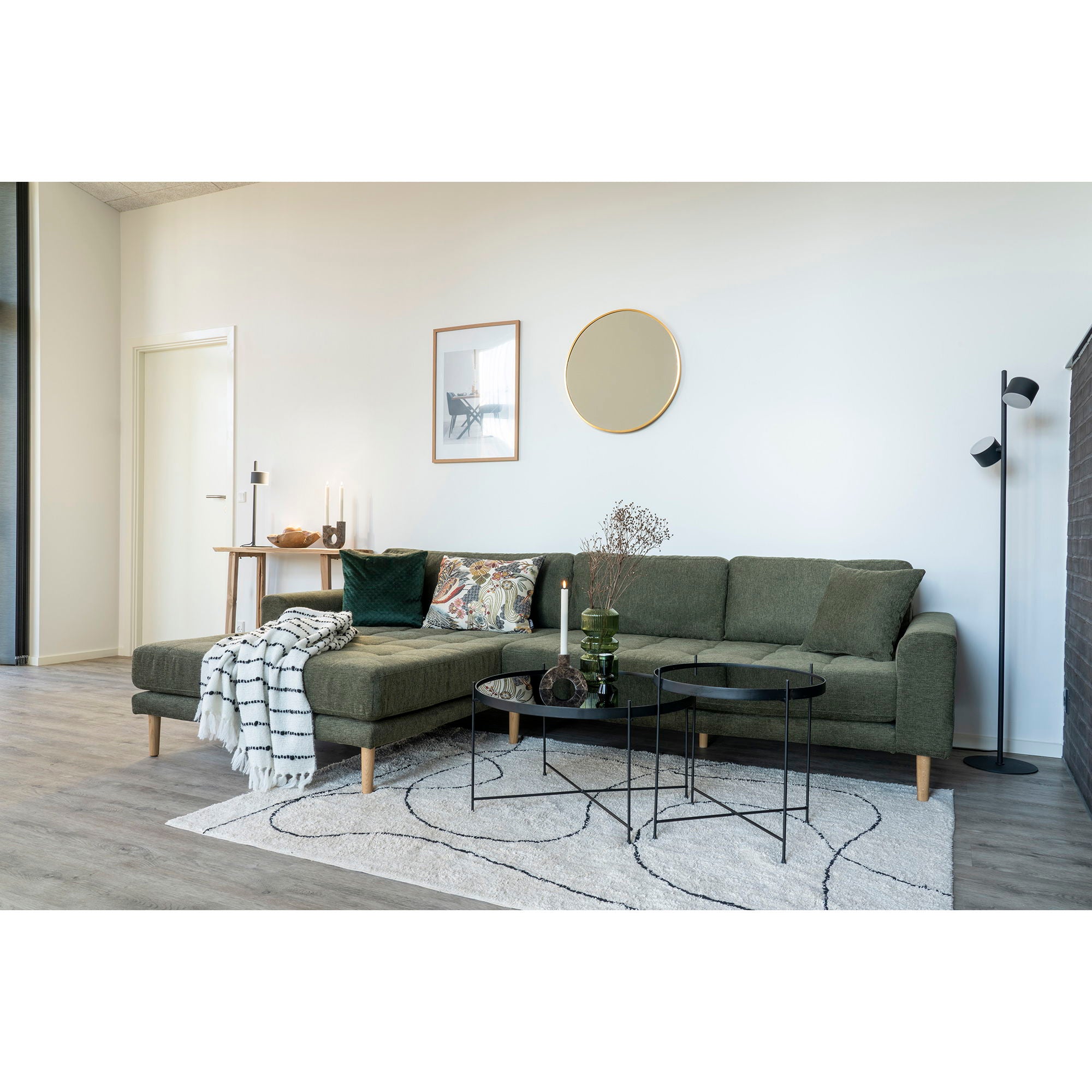 House Nordic | Vloekleed met grafische print 230cm
