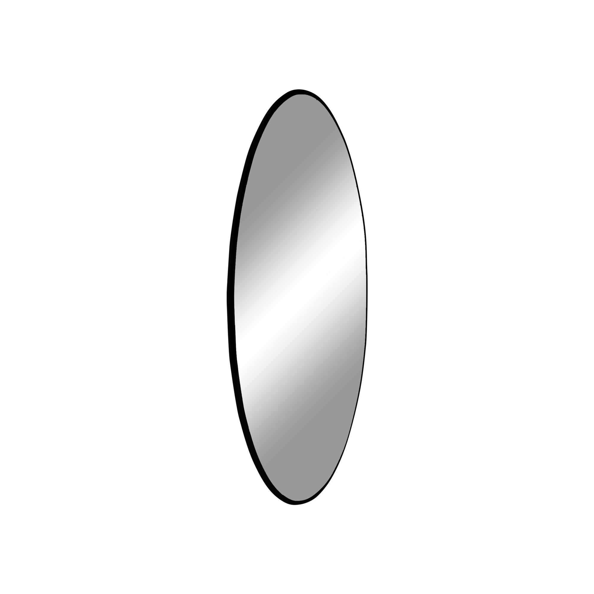 House Nordic | Ronde spiegel met zwarte lijst 60cm