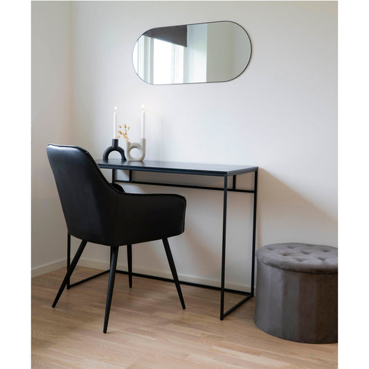 House Nordic | Ovale spiegel met zwarte rand 80cm