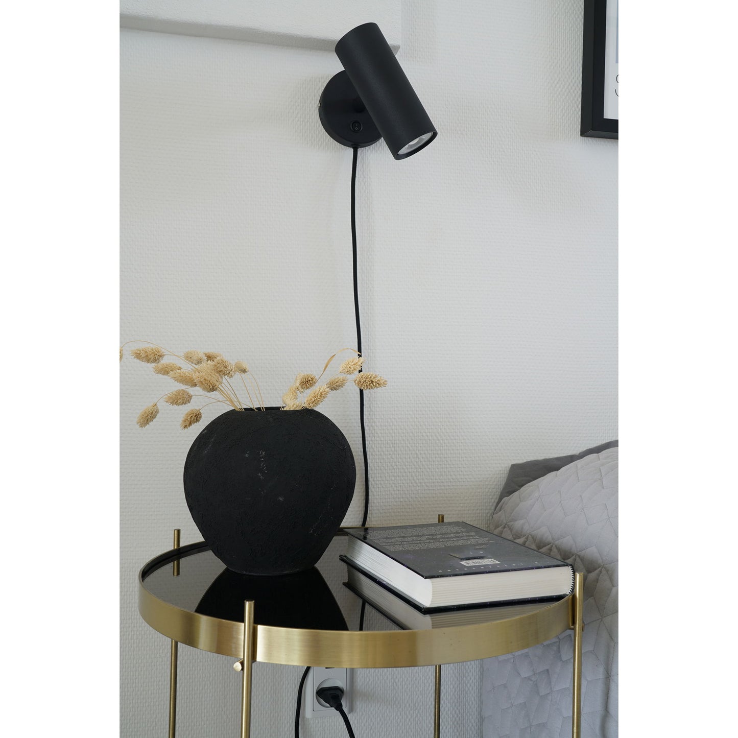 House Nordic | Wandlamp zwart