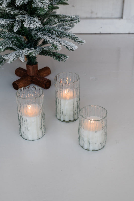 Home Society | Birkenkerze L weiß