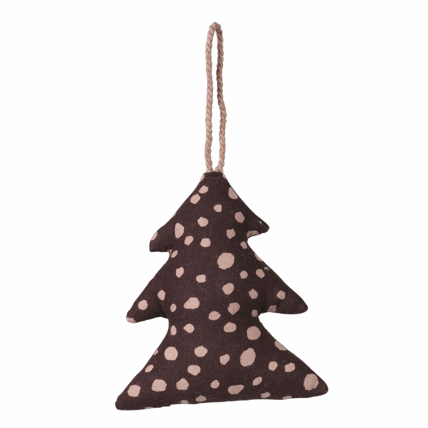 Broste Copenhagen | Hanger kerstboom paars stippen