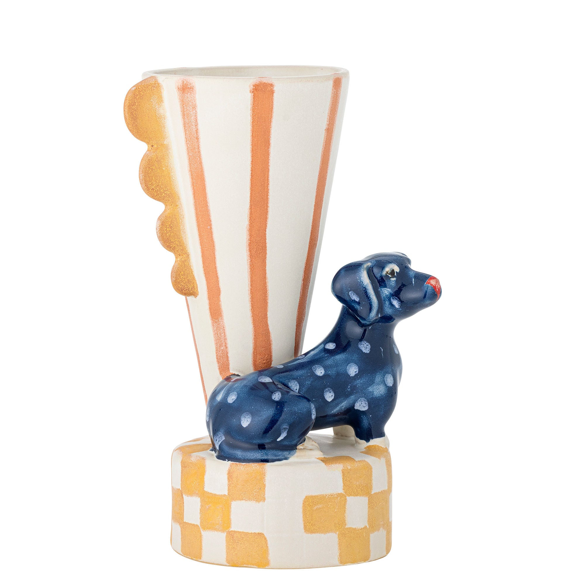 Bloomingville Dachsy Vaas Aardewerk