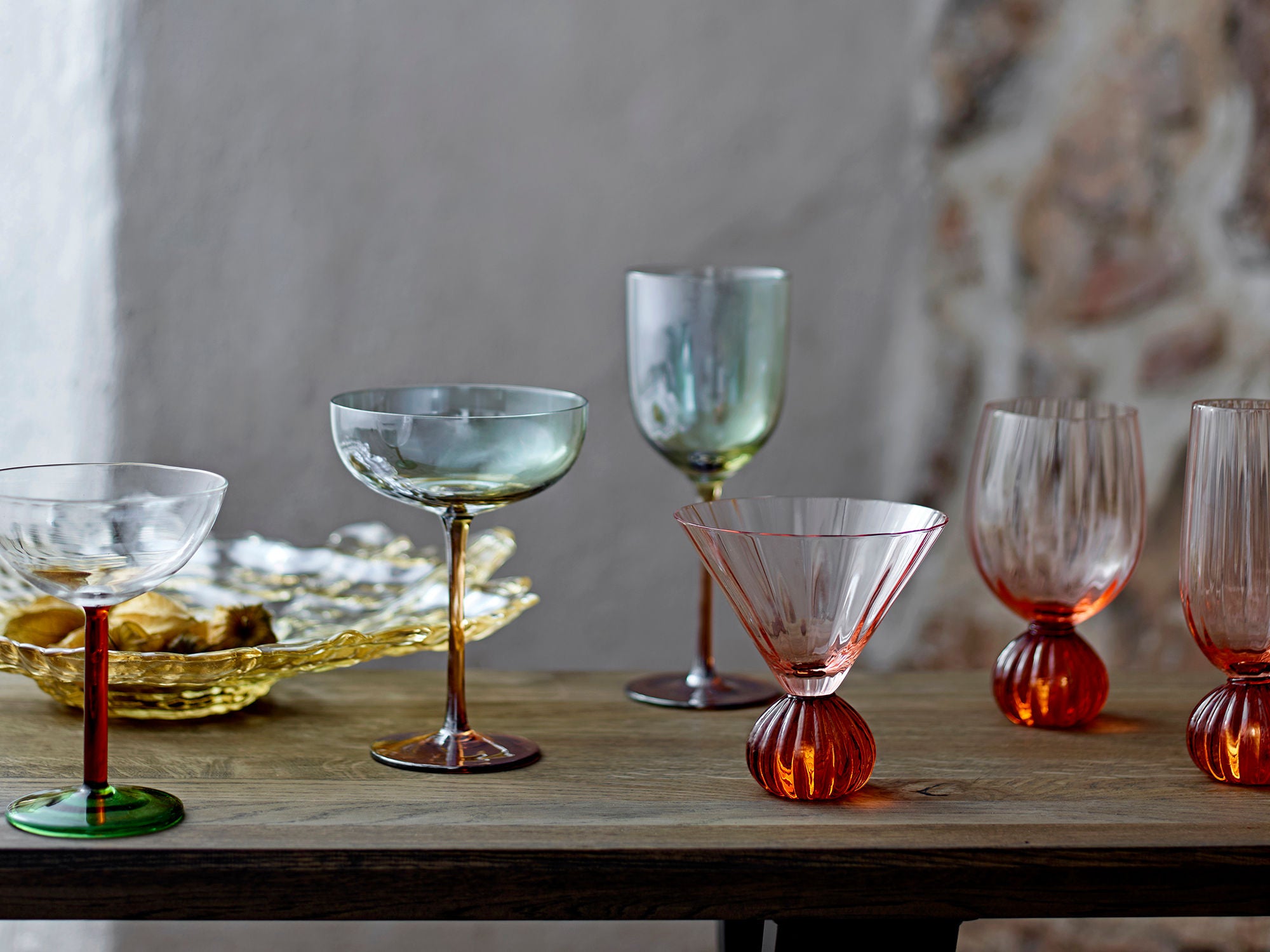 Bloomingville Signe Glazen - Set 6 stuks