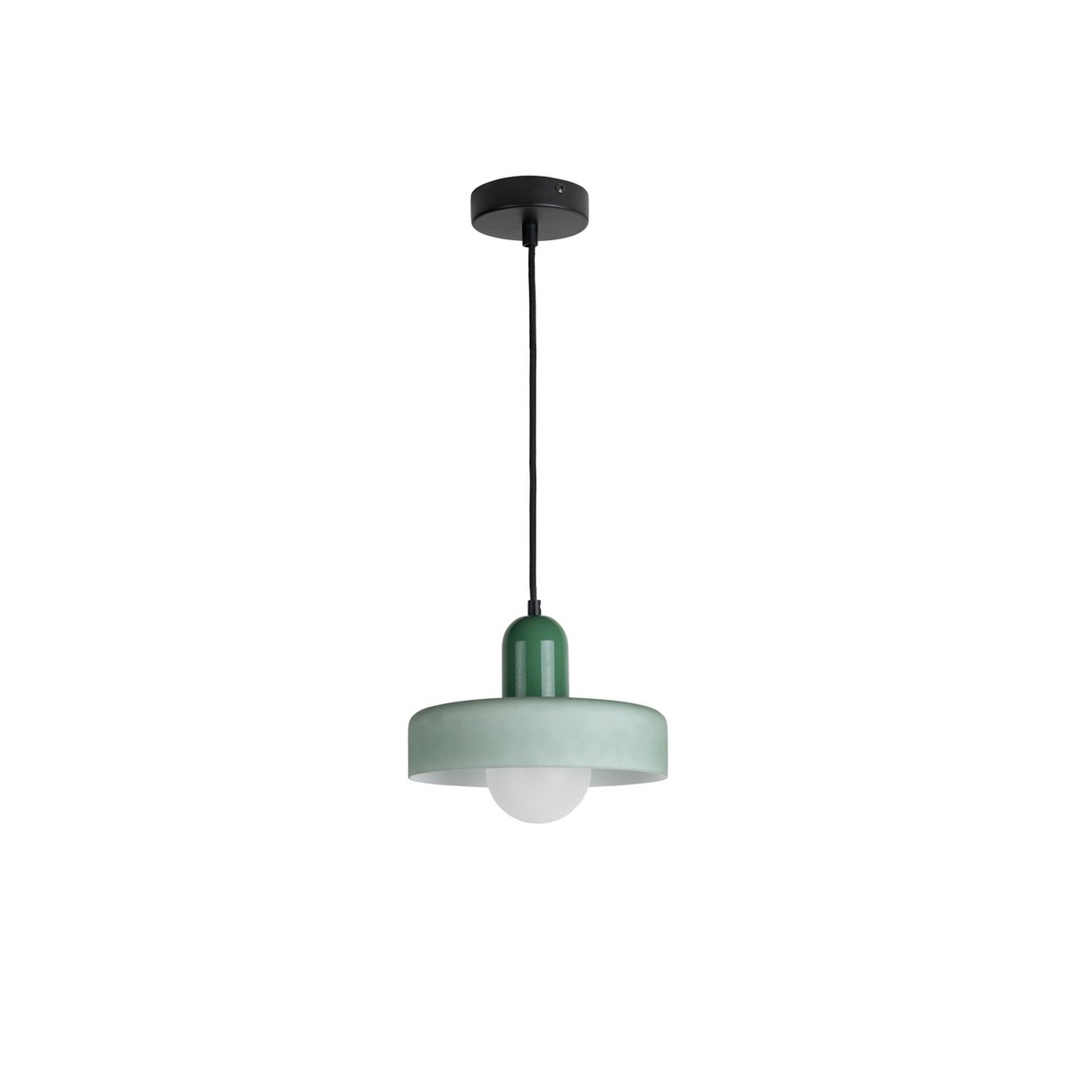 Leitmotiv Hanglamp Opaco Grato Groen Glas