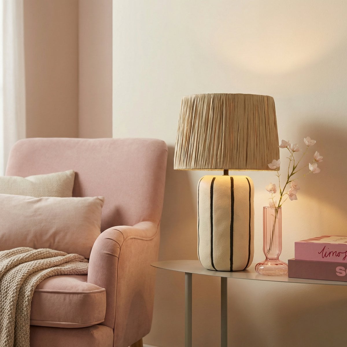 Selected by Tafellamp Denton Beige