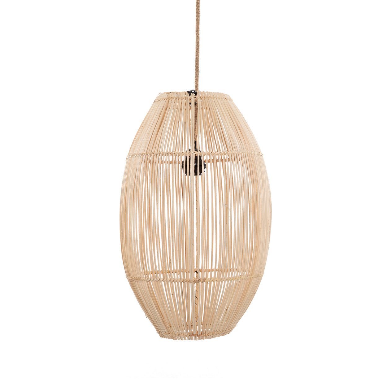 Bazar Bizar Zuri Hanglamp naturel M