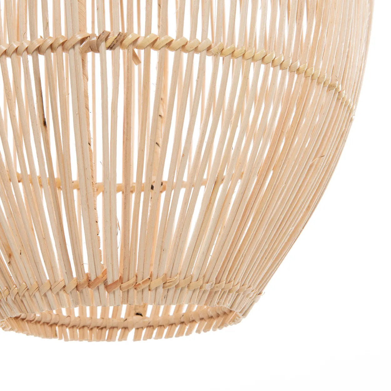 Bazar Bizar Zuri Hanglamp naturel M
